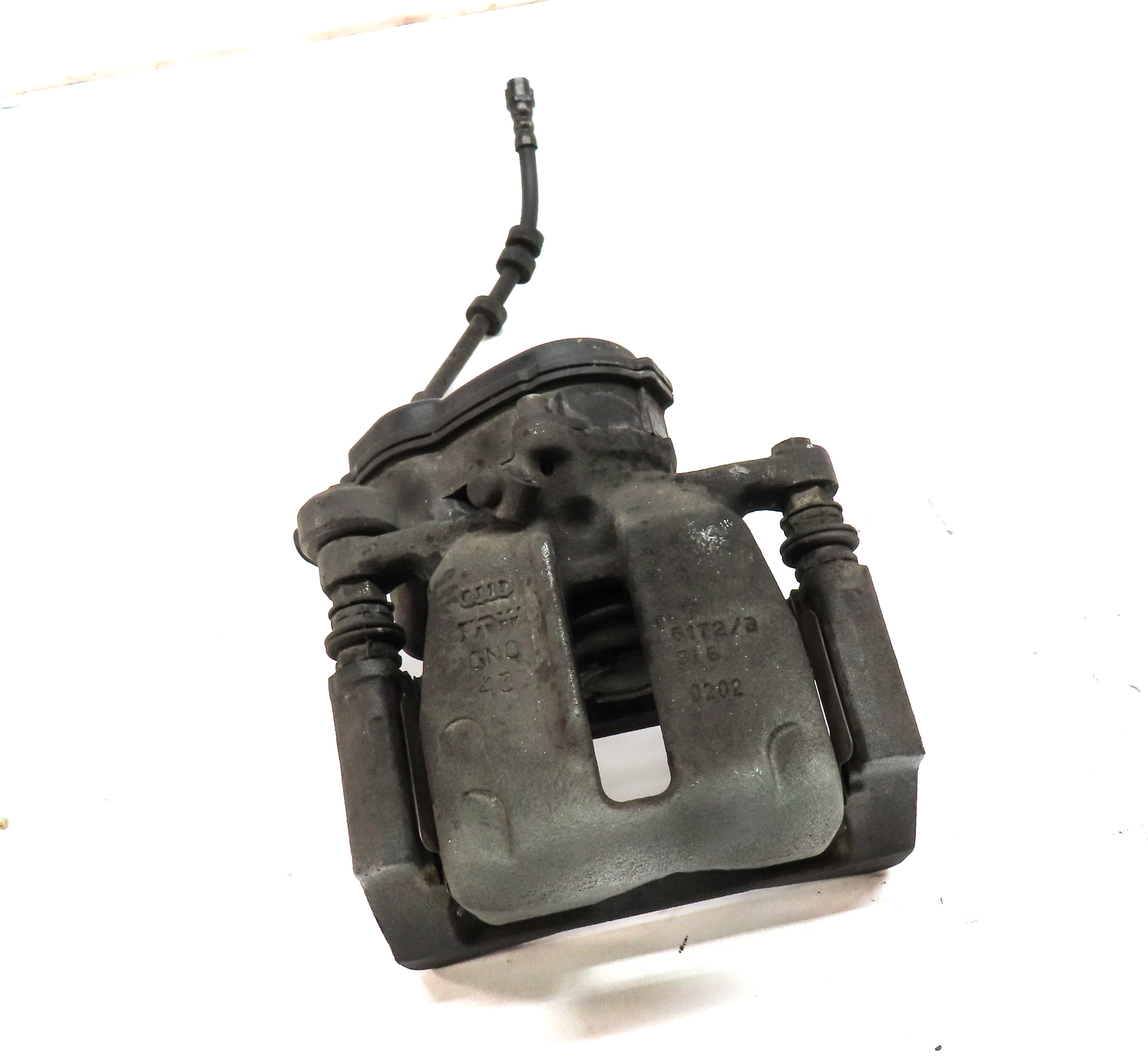 2012-2017 AUDI A6 A7 (C7) RIGHT PASSENGER REAR DISC BRAKE CALIPER (330mm ROTOR) — exact item pictured